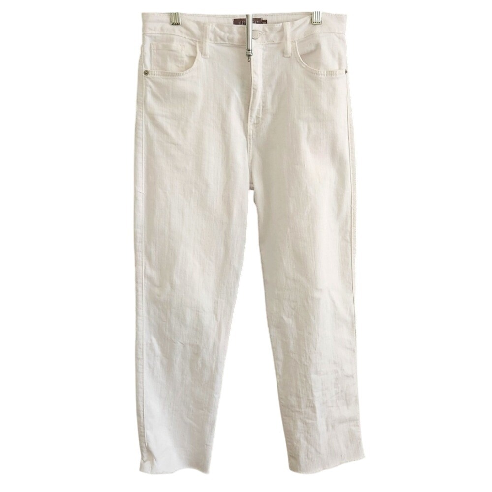Just USA Carley White Raw Hem Jeans — Size 30 — New with Tags